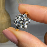 "Ormelle" 3 Carat Round Cut Solitaire Lab Grown Diamond Engagement Ring HLR483 HEERA DIAMONDS