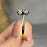 "Ormelle" 3 Carat Round Cut Solitaire Lab Grown Diamond Engagement Ring HLR483 HEERA DIAMONDS