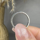 "Orvix" 1.04 Carat Round Cut Natural Diamond Eternity Ring MDR4362