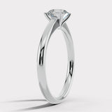 "Quinn" 1 Carat Solitaire Round Brilliant Cut Diamond Engagement Ring SSRB29