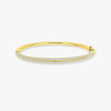 ROUND CUT 4.5 CARAT DIAMOND FANCY DESIGN BANGLE