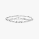 ROUND CUT 4.76 CARAT DIAMOND FANCY BANGLE