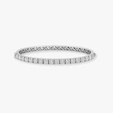 ROUND CUT DIAMOND 3.96 CARAT ETERNITY BANGLE