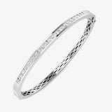 ROUND DIAMOND 0.99 CARAT CHANNEL SET BANGLE LM JEWELLERY