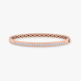 ROUND DIAMOND 0.99 CARAT CHANNEL SET BANGLE