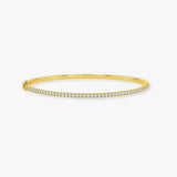 ROUND DIAMOND ETERNITY 1.06 CARAT HALF SET BANGLE