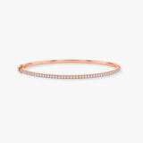 ROUND DIAMOND ETERNITY 1.06 CARAT HALF SET BANGLE