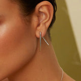 Reflect Statement Earrings Hot Diamonds