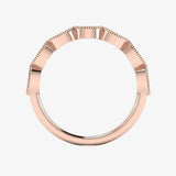 "Rhea" Marquise Row 0.60ct Diamond Half Eternity Ring ET6