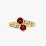Round Brilliant Cluster Ring