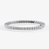 Round Brilliant Diamond 4 Prong Tennis Bracelet BR45345 HEERA DIAMONDS