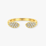 Round Cut 0.23 Carat Fancy Diamond Ring