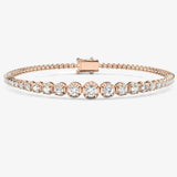 Round Cut Diamond 1.76 Carat Line Tennis Bracelet LM JEWELLERY