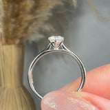 "Rovienne" 0.35 Carat Round Cut Natural Diamond Solitaire Engagement Ring MDR4483