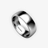 SOFT COURT POLISHED WEDDING RING IN 6MM WIDTH HEERA WEDDS