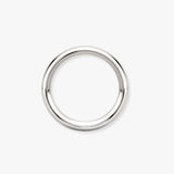 SOFT COURT POLISHED WEDDING RING IN 7MM