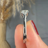 "Serelle" 0.51 Carat Round Cut Natural Diamond Solitaire Engagement Ring MDC392