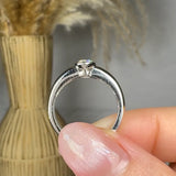 "Solevia" 0.52 Carat Round Cut Natural Diamond Solitaire Engagement Ring MDR4185