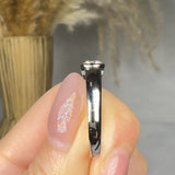 "Solevia" 0.52 Carat Round Cut Natural Diamond Solitaire Engagement Ring MDR4185