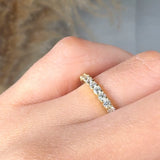"Solviera" 0.93 Carat Round Cut Natural Diamond Full Eternity Ring MDR4546