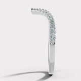 "Stella" V Shaped 0.25ct Micro Set Diamond Eternity Ring ET45