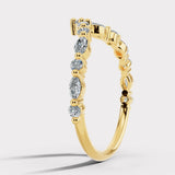 "Sydney" Dainty Shaped 0.35ct Diamonds Eternity Ring ET24