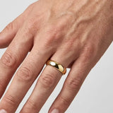 TRADITIONAL COURT POLISHED WEDDING RING IN 4MM WIDTH