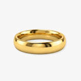 TRADITIONAL COURT POLISHED WEDDING RING IN 5MM WIDTH