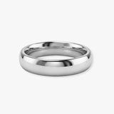 TRADITIONAL COURT POLISHED WEDDING RING IN 5MM WIDTH
