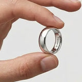 TRADITIONAL COURT POLISHED WEDDING RING IN 6MM WIDTH
