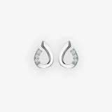 Teardrop Earrings Hot Diamonds