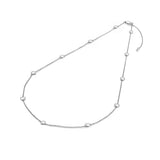 Tender White Topaz Intermittent Necklace - 45cm Hot Diamonds