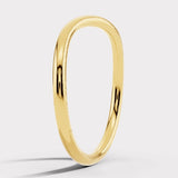 "Thea" Irregular Subtle Shaped Eternity Ring ET37