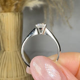 "Valoren" 0.50 Carat Round Cut Natural Diamond Solitaire Engagement Ring MDR4024