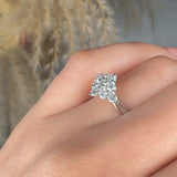 "Valoren" 0.68 Carat Round Cut Natural Diamond Engagement Ring MDR4559