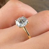 "Venice" 1.33 Carat Round Cut Solitaire Engagement Ring HLR638 HEERA DIAMONDS