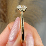 "Venice" 1.33 Carat Round Cut Solitaire Engagement Ring HLR638 HEERA DIAMONDS