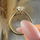 "Venice" 1.33 Carat Round Cut Solitaire Engagement Ring HLR638 HEERA DIAMONDS