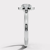 "Venus" 1 carat Halo Round Brilliant Cut Diamond Engagement Ring HARB18