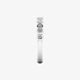 "Veya" 0.32 Carat Diamond Half Eternity Ring ET103