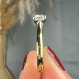 "Virelle" 0.51 Carat Round Cut Natural Diamond Solitaire Engagement Ring MDC317