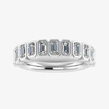 "Zaria" 0.85 Carat Diamond Half Eternity Ring ET102