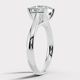 "Zella" 1 Carat Solitaire Princess Cut Diamond Engagement Ring SSPC07