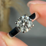 "Zivelle" 0.8 Carat Round Cut Solitaire Natural Diamond Engagement Ring HM888 HEERA DIAMONDS