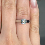 "Zivelle" 0.8 Carat Round Cut Solitaire Natural Diamond Engagement Ring HM888 HEERA DIAMONDS
