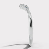 "Zoey" Dainty Round, Pear and Oval 0.30ct Diamond Shaped Eternity Band ET49