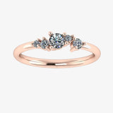 "Zoi" Irregular Round Brilliant 0.50ct Diamonds Eternity Ring ET5