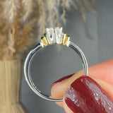 "Zoria" 0.27 Carat Round Cut Natural Diamond Solitaire Engagement Ring MDR2775