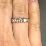 "Zorielle" 1 Carat Lab Grown Diamond Eternity Rings RAM439R