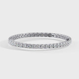 Round Brilliant Diamond 4 Prong Tennis Bracelet BRT1D